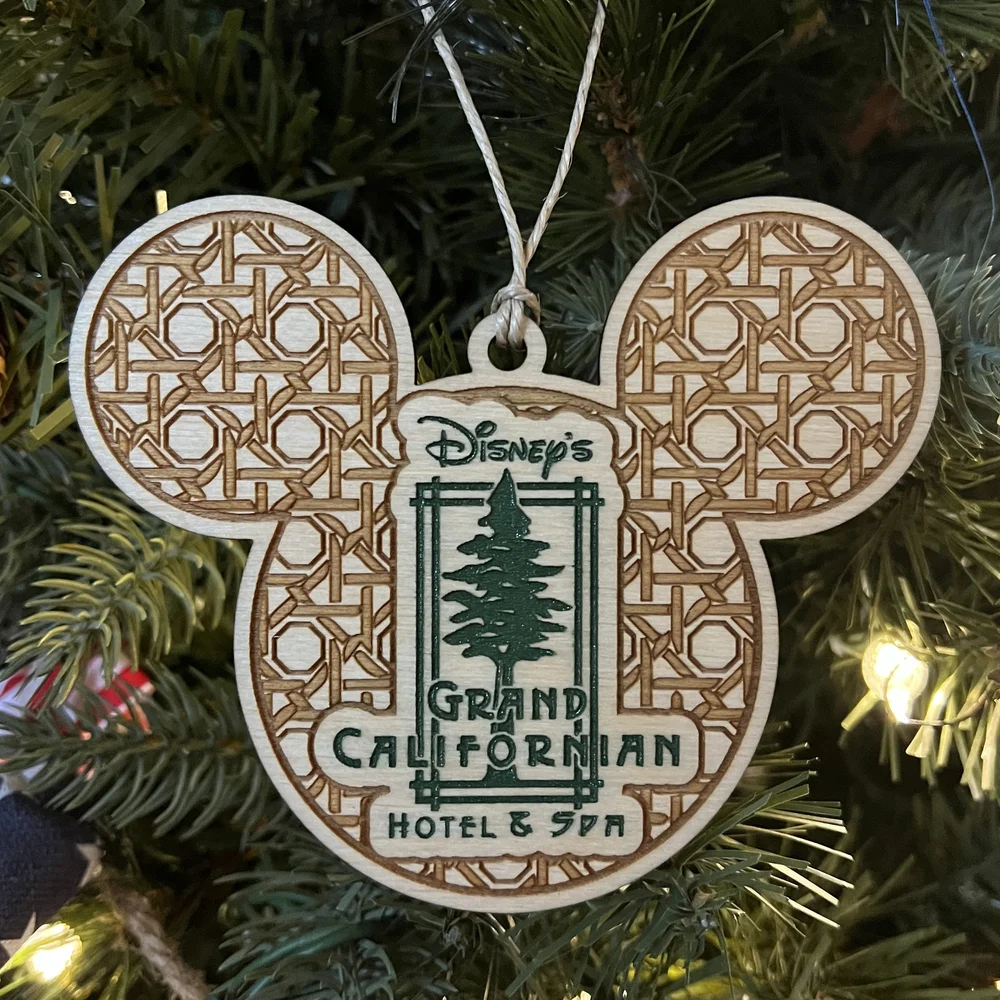 Disney's Grand Californian Resort and Spa Inspired Hand Painted